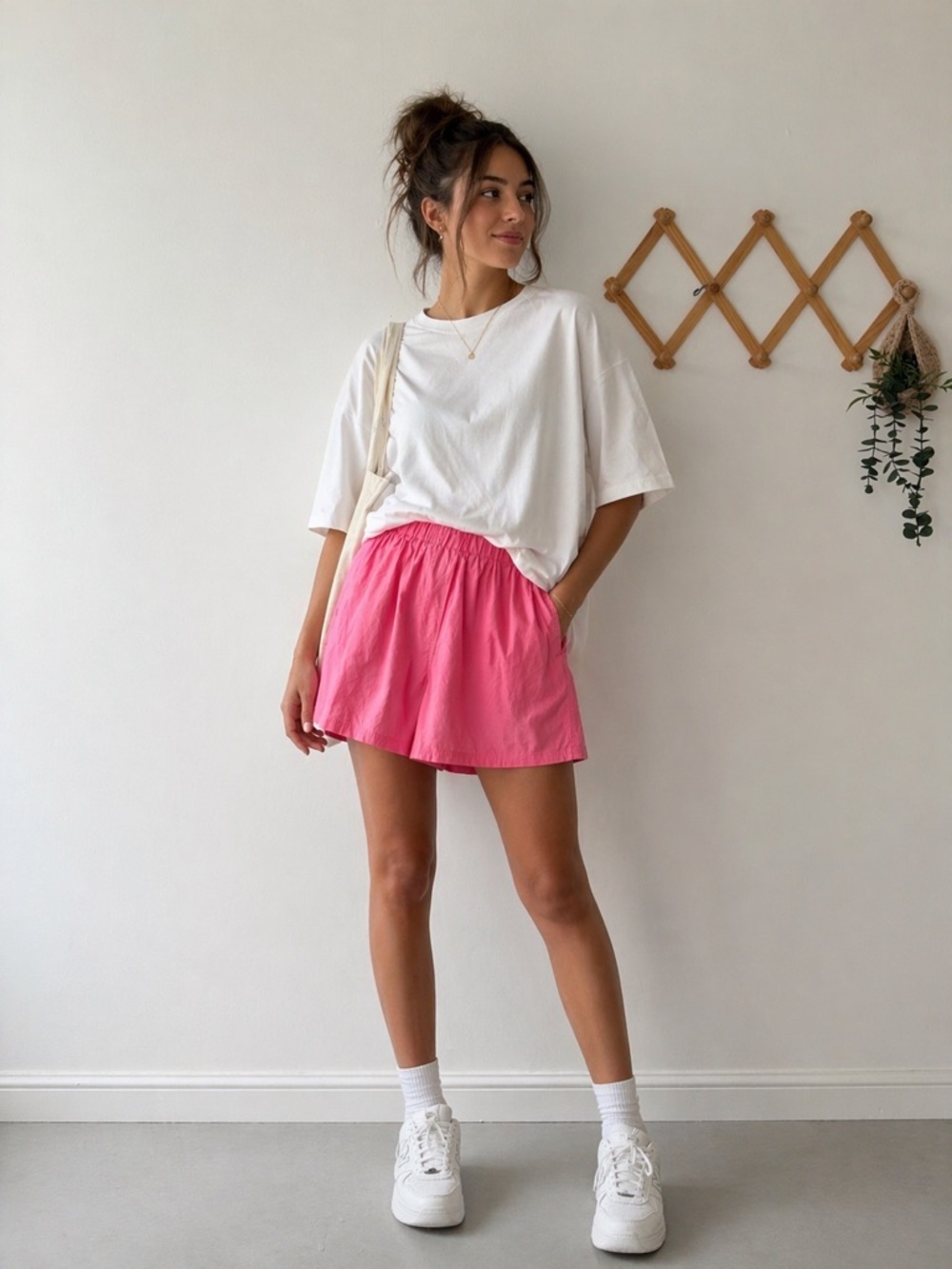 NWT Princess Polly Cotton Pink Shorts